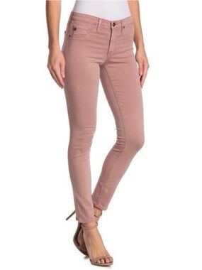 AG Adriano Goldschmid Stilt Cigarette Jeans 27R Dusty Pink Skinny Pants Jeans